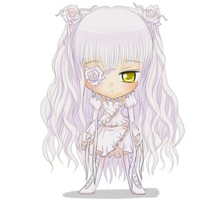 Rating: Safe Score: 0 Tags: 1girl boots chibi commentary_request dress eyepatch flower image ishikkoro kirakishou long_hair lowres pink_rose rose rozen_maiden silver_hair solo standing striped thighhighs very_long_hair white_flower white_rose yellow_eyes User: admin