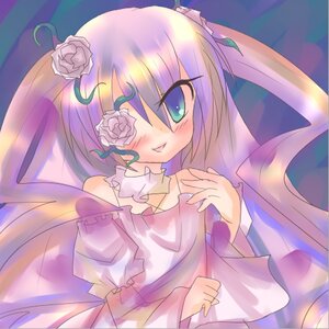 Rating: Safe Score: 0 Tags: 1girl blue_eyes blush dress flower hair_flower hair_ornament image kirakishou long_hair rose solo very_long_hair User: admin