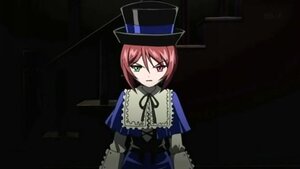 Rating: Safe Score: 0 Tags: 1girl blue_dress capelet dress frills green_eyes hat heterochromia image long_sleeves looking_at_viewer red_eyes short_hair solo souseiseki top_hat User: admin