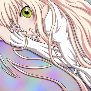 Rating: Safe Score: 0 Tags: 1girl blonde_hair flower gradient gradient_background green_eyes image kirakishou long_hair looking_at_viewer pink_flower pink_rose rose solo white_flower white_rose User: admin