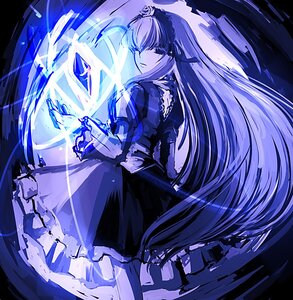 Rating: Safe Score: 0 Tags: 1girl dress frills full_body hairband image lolita_hairband long_hair long_sleeves looking_at_viewer solo suigintou very_long_hair User: admin