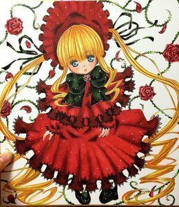 Rating: Safe Score: 0 Tags: 1girl blonde_hair blue_eyes blush bonnet bow bowtie capelet dress drill_hair flower green_bow image long_hair long_sleeves looking_at_viewer marker_(medium) pink_rose red_capelet red_dress red_flower red_rose rose shinku sidelocks solo thorns twin_drills twintails very_long_hair vines User: admin