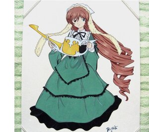 Rating: Safe Score: 0 Tags: 1girl brown_hair dress drill_hair frills green_dress image long_hair long_sleeves looking_at_viewer neck_ribbon ribbon solo suiseiseki twin_drills very_long_hair watering_can User: admin