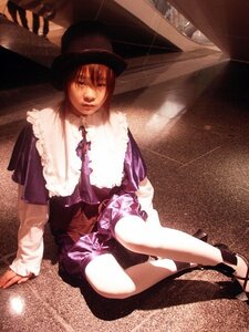 Rating: Safe Score: 0 Tags: 1boy dress frills hat long_sleeves sitting solo souseiseki User: admin