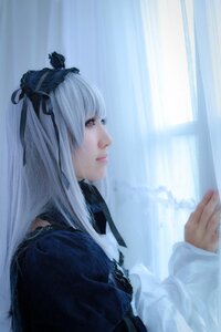 Rating: Safe Score: 0 Tags: 1girl bangs bird black_ribbon closed_mouth curtains from_side hair_ornament hair_ribbon indoors lips long_hair long_sleeves nose profile ribbon solo suigintou upper_body User: admin