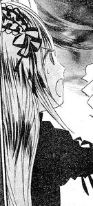 Rating: Safe Score: 0 Tags: 1girl blush closed_eyes greyscale image long_hair monochrome open_mouth smile solo suigintou sweat User: admin