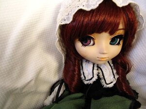 Rating: Safe Score: 0 Tags: 1girl bangs blunt_bangs brown_hair closed_mouth doll dress frills gothic_lolita heterochromia lips lolita_fashion looking_at_viewer ribbon solo suiseiseki upper_body User: admin