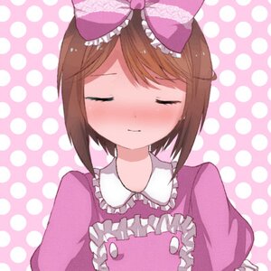 Rating: Safe Score: 0 Tags: 1girl blush bow brown_hair circle closed_eyes color_guide frills hair_bow halftone halftone_background image mushroom pajamas pink_bow polka_dot polka_dot_background polka_dot_bikini polka_dot_bow polka_dot_bra polka_dot_dress polka_dot_legwear polka_dot_panties polka_dot_ribbon polka_dot_skirt polka_dot_swimsuit short_hair solo souseiseki unmoving_pattern User: admin
