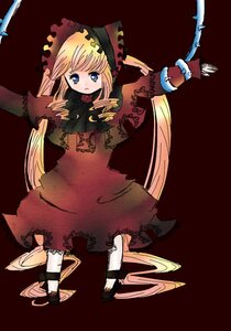 Rating: Safe Score: 0 Tags: 1girl auto_tagged bangs blonde_hair blue_eyes bonnet bow dress flower full_body image long_hair long_sleeves red_dress rose shinku solo standing twintails very_long_hair User: admin