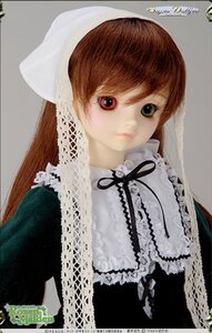 Rating: Safe Score: 0 Tags: 1girl artist_name bangs black_ribbon brown_hair closed_mouth doll frills green_eyes heterochromia lace lips long_hair looking_at_viewer red_eyes ribbon simple_background solo suiseiseki traditional_media upper_body User: admin