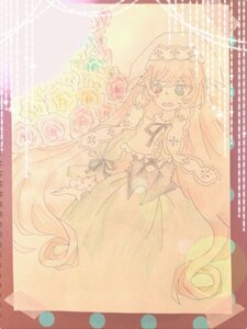 Rating: Safe Score: 0 Tags: 1girl braid dress flower heterochromia image long_hair open_mouth red_eyes ribbon rose solo suiseiseki traditional_media very_long_hair User: admin