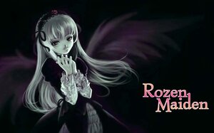 Rating: Safe Score: 0 Tags: 1girl black_dress dress frilled_sleeves frills hairband image long_hair long_sleeves looking_at_viewer own_hands_together red_eyes rose solo suigintou very_long_hair wings User: admin