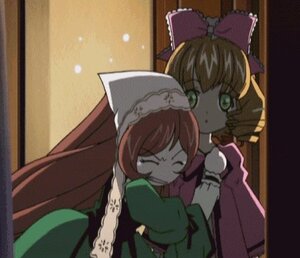 Rating: Safe Score: 0 Tags: 2girls blonde_hair bow closed_eyes dress green_eyes hair_bow hina_ichigo hinaichigo hug image long_hair long_sleeves multiple_girls pair short_hair siblings sisters sleeping suiseiseki twins User: admin