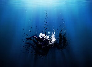 Rating: Safe Score: 0 Tags: 1girl air_bubble black_dress bubble dress floating_hair image long_hair solo suigintou underwater very_long_hair white_hair User: admin