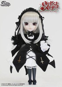 Rating: Safe Score: 0 Tags: 1girl black_legwear boots cross doll dress frills full_body hairband lolita_fashion long_hair long_sleeves looking_at_viewer red_eyes rose solo standing suigintou wings User: admin