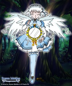 Rating: Safe Score: 0 Tags: 1girl bush dress forest frills halo image long_hair long_sleeves nature night outdoors solo suigintou tree white_hair white_wings wings User: admin