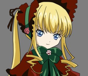 Rating: Safe Score: 0 Tags: 1girl bangs blonde_hair blue_eyes bonnet bow bowtie closed_mouth dress flower green_bow image long_hair long_sleeves looking_at_viewer pink_rose rose shinku sidelocks simple_background smile solo upper_body white_background User: admin