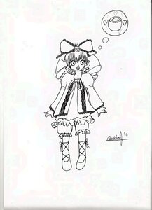 Rating: Safe Score: 0 Tags: 1girl bloomers bow cross-laced_footwear detached_sleeves dress hair_bow hakurei_reimu hinaichigo image long_sleeves monochrome shoes short_hair solo standing underwear User: admin