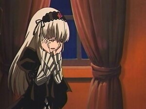Rating: Safe Score: 0 Tags: 1girl bangs black_dress blush curtains dress flower hairband hands_on_own_cheeks hands_on_own_face image indoors long_hair long_sleeves solo suigintou window User: admin