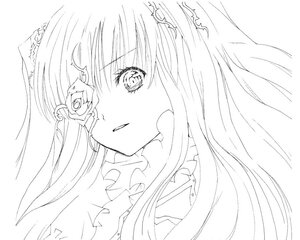 Rating: Safe Score: 0 Tags: 1girl bangs blush eyebrows_visible_through_hair flower greyscale hair_flower hair_ornament image kirakishou long_hair looking_at_viewer monochrome parted_lips simple_background solo tears white_background User: admin