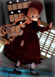 Rating: Safe Score: 0 Tags: 1girl black_dress black_footwear blonde_hair blue_eyes dress drill_hair flower image long_hair long_sleeves petals rose rose_petals shinku solo standing twin_drills twintails very_long_hair User: admin