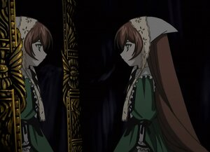 Rating: Safe Score: 0 Tags: 2girls apron braid brown_hair closed_mouth dress frills green_dress head_scarf image long_hair long_sleeves looking_at_another multiple_girls profile siblings sisters solo souseiseki suiseiseki twins very_long_hair User: admin