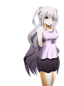 Rating: Safe Score: 0 Tags: 1girl arms_behind_back barasuishou blush breasts brown_eyes camisole chemical-x eyepatch hair_ornament image long_hair older pencil_skirt rozen_maiden silver_hair skirt smile solo standing striped tank_top vertical_stripes very_long_hair yellow_eyes User: admin