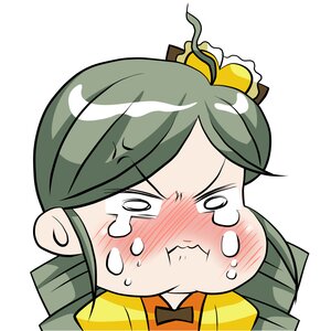 Rating: Safe Score: 0 Tags: blush chibi green_hair image kanaria solo tears User: admin