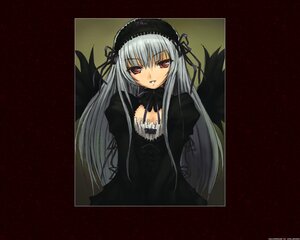 Rating: Safe Score: 0 Tags: 1girl bangs black_dress black_ribbon black_wings detached_collar dress frills hairband image long_hair long_sleeves looking_at_viewer parted_lips red_eyes ribbon silver_hair simple_background solo suigintou upper_body very_long_hair wings User: admin