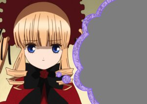 Rating: Safe Score: 0 Tags: 1girl bangs blonde_hair blue_eyes bonnet bow bowtie camera dress drill_hair flower image long_hair long_sleeves looking_at_viewer rose shinku simple_background solo User: admin