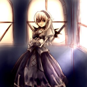 Rating: Safe Score: 0 Tags: 1girl artist_request brooch crossed_arms dress frills hairband image indoors lolita_fashion lolita_hairband long_sleeves looking_at_viewer puffy_sleeves red_eyes rozen_maiden short_hair sketch solo standing suigintou window User: admin