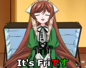 Rating: Safe Score: 0 Tags: 1girl brown_hair closed_eyes dress facing_viewer green_dress image long_hair long_sleeves open_mouth ribbon smile solo standing suiseiseki very_long_hair User: admin