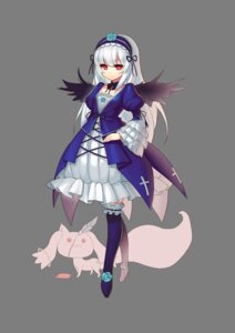 Rating: Safe Score: 0 Tags: 1girl black_wings dress frills full_body hairband image long_hair long_sleeves looking_at_viewer red_eyes ribbon solo standing suigintou transparent_background wings User: admin