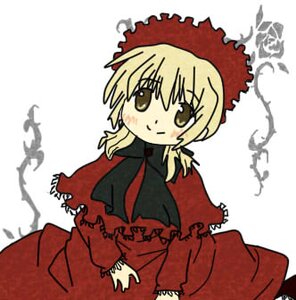 Rating: Safe Score: 0 Tags: 1girl blonde_hair blush bonnet hat image long_sleeves looking_at_viewer shinku simple_background skirt smile solo white_background User: admin