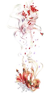 Rating: Safe Score: 0 Tags: 2girls blonde_hair blue_eyes dress flower fruit green_eyes hair_ornament image kirakishou long_hair megurine_luka multiple_girls pair petals pink_hair red_dress red_flower rose rose_petals shinku twintails very_long_hair User: admin