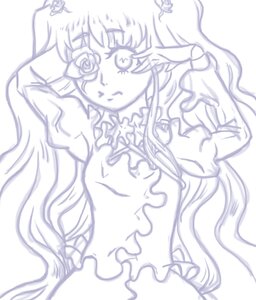 Rating: Safe Score: 0 Tags: 1girl auto_tagged blurry blurry_foreground blush depth_of_field dress flower frills greyscale image kirakishou lineart long_hair monochrome rose solo very_long_hair white_background User: admin