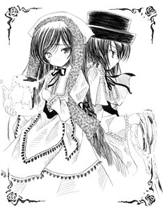 Rating: Safe Score: 0 Tags: 2girls bad_id bad_pixiv_id blush dress frills greyscale hat heterochromia image kohinore long_hair long_sleeves looking_at_viewer monochrome multiple_girls pair ribbon rose rozen_maiden short_hair siblings sisters souseiseki suiseiseki twins very_long_hair User: admin