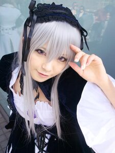 Rating: Safe Score: 0 Tags: 1girl closed_mouth gothic_lolita hairband lace lips lolita_fashion long_hair looking_at_viewer purple_eyes silver_hair solo suigintou User: admin