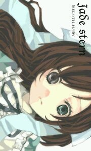 Rating: Safe Score: 0 Tags: 1girl bangs brown_hair closed_mouth dress frills image long_hair looking_at_viewer ribbon simple_background solo suiseiseki User: admin