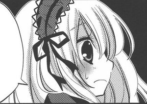 Rating: Safe Score: 0 Tags: 1girl close-up face greyscale hair_ribbon image looking_at_viewer monochrome ribbon solo suigintou User: admin