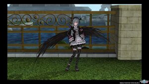 Rating: Safe Score: 0 Tags: 1girl black_wings dress feathered_wings feathers frills gothic_lolita image letterboxed long_hair looking_at_viewer solo suigintou twintails wings User: admin