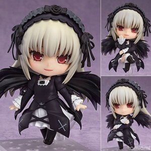 Rating: Safe Score: 0 Tags: 1girl black_wings chibi doll dress flower frills hairband long_hair long_sleeves looking_at_viewer multiple_views open_mouth red_eyes solo suigintou wings User: admin