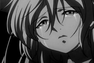 Rating: Safe Score: 0 Tags: 1girl close-up closed_mouth crying crying_with_eyes_open eyebrows_visible_through_hair face greyscale hair_between_eyes half-closed_eyes image looking_at_viewer monochrome portrait simple_background solo suigintou tears white_background User: admin