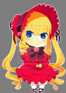 Rating: Safe Score: 0 Tags: 1girl auto_tagged blonde_hair blue_eyes blush bonnet bow bowtie dress drill_hair flower full_body image long_hair long_sleeves looking_at_viewer red_dress rose shinku shoes smile solo transparent_background twintails User: admin