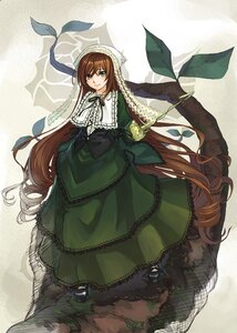 Rating: Safe Score: 0 Tags: 1girl bad_id bad_pixiv_id brown_hair dress frills full_body green_dress green_eyes head_scarf heterochromia highres image kurogin long_hair long_sleeves looking_at_viewer photoshop_(medium) ribbon rozen_maiden smile solo suiseiseki very_long_hair watering_can User: admin