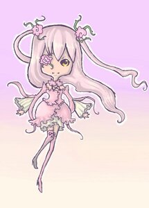Rating: Safe Score: 0 Tags: 1girl auto_tagged chibi dress eyepatch flower gradient hair_ornament image kirakishou long_hair long_sleeves personification pink_dress pink_hair pink_legwear plant smile solo standing thighhighs very_long_hair vines yellow_eyes User: admin