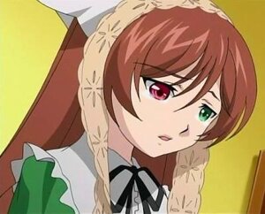 Rating: Safe Score: 0 Tags: 1girl auto_tagged black_ribbon braid brown_hair frills green_eyes head_scarf heterochromia image long_hair neck_ribbon red_eyes ribbon simple_background solo suiseiseki yellow_background User: admin