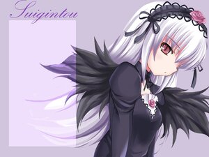 Rating: Safe Score: 0 Tags: 1girl black_dress black_wings dress flower hairband image long_hair long_sleeves looking_at_viewer pink_eyes puffy_sleeves ribbon rose silver_hair solo suigintou upper_body wings User: admin