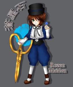 Rating: Safe Score: 0 Tags: 1girl brown_hair full_body green_eyes hat heterochromia holding image long_sleeves looking_at_viewer pantyhose red_eyes short_hair smile solo souseiseki standing top_hat white_legwear User: admin