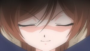 Rating: Safe Score: 0 Tags: 1girl bangs blush brown_hair close-up closed_eyes closed_mouth eyebrows_visible_through_hair face hair_between_eyes image solo suiseiseki User: admin